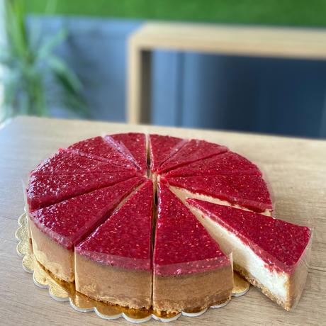 Málnás sajttorta